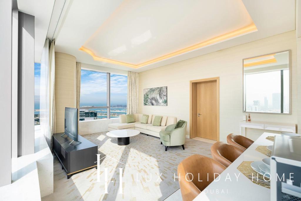 Lux Iconic Views At The Palm Tower Suite 2 Дубай Екстериор снимка